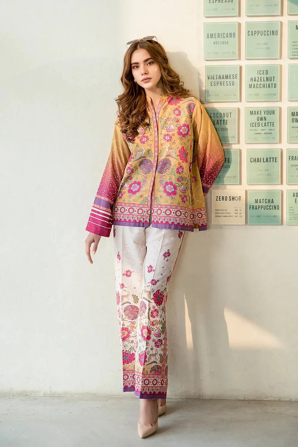 Printed Co-Ord Set (Pret) - 405
