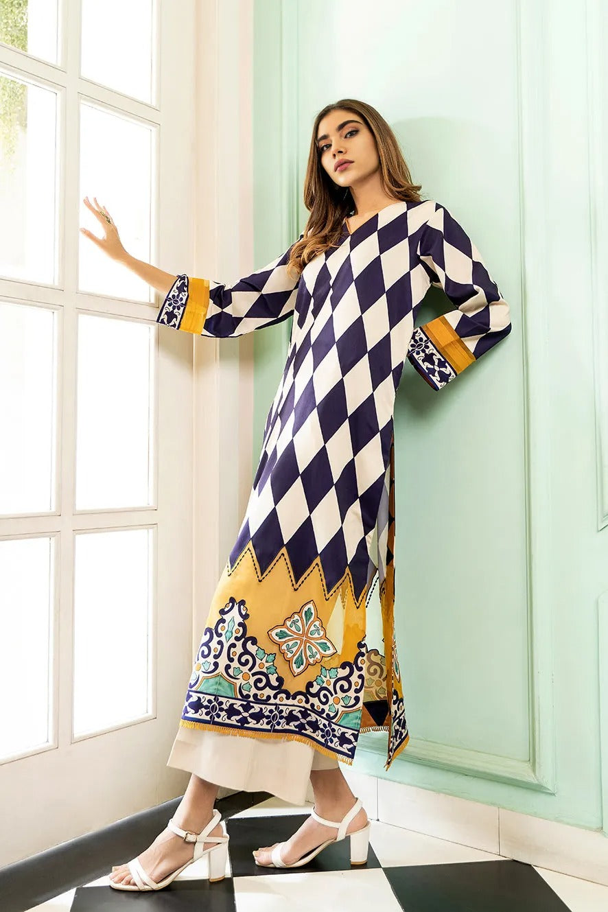 Printed Co-Ord Set (Pret) - L008