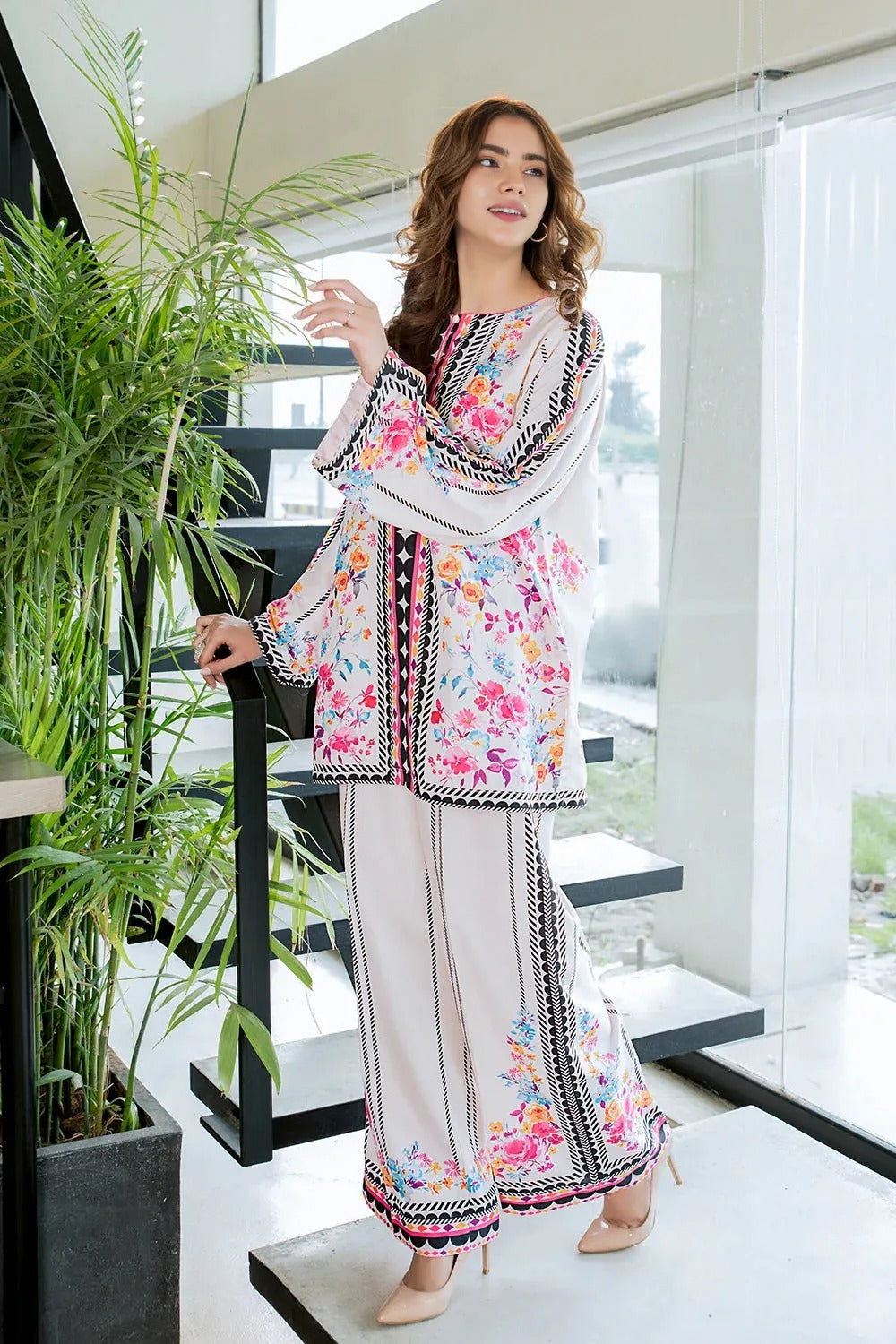 Printed Co-Ord Set (Pret) - 402