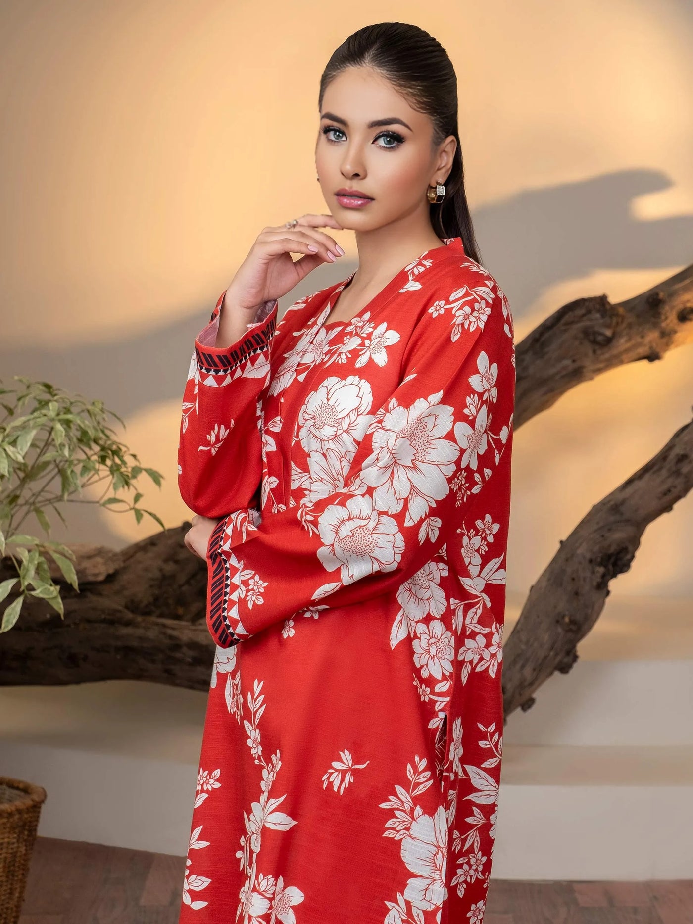 Printed Co-Ord Set (Pret) - 1040