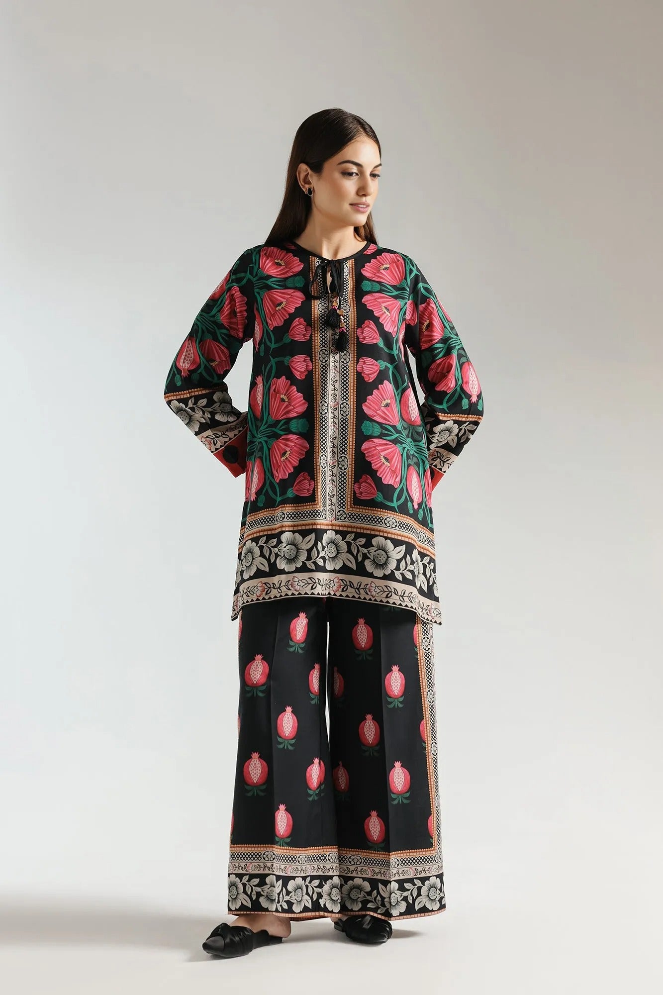 Printed Co-Ord Set (Pret) - 410