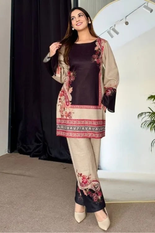 Printed Co-Ord Set (Pret) - 1020