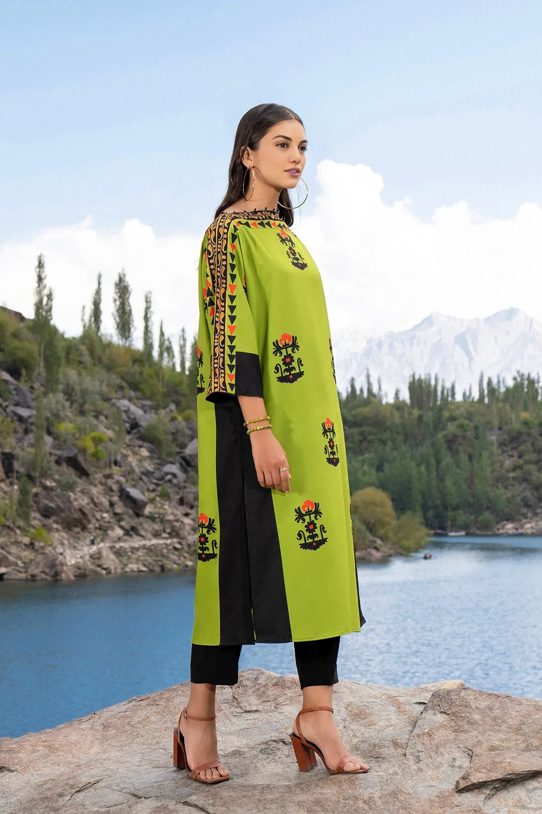 Printed Co-Ord Set (Pret) - L003