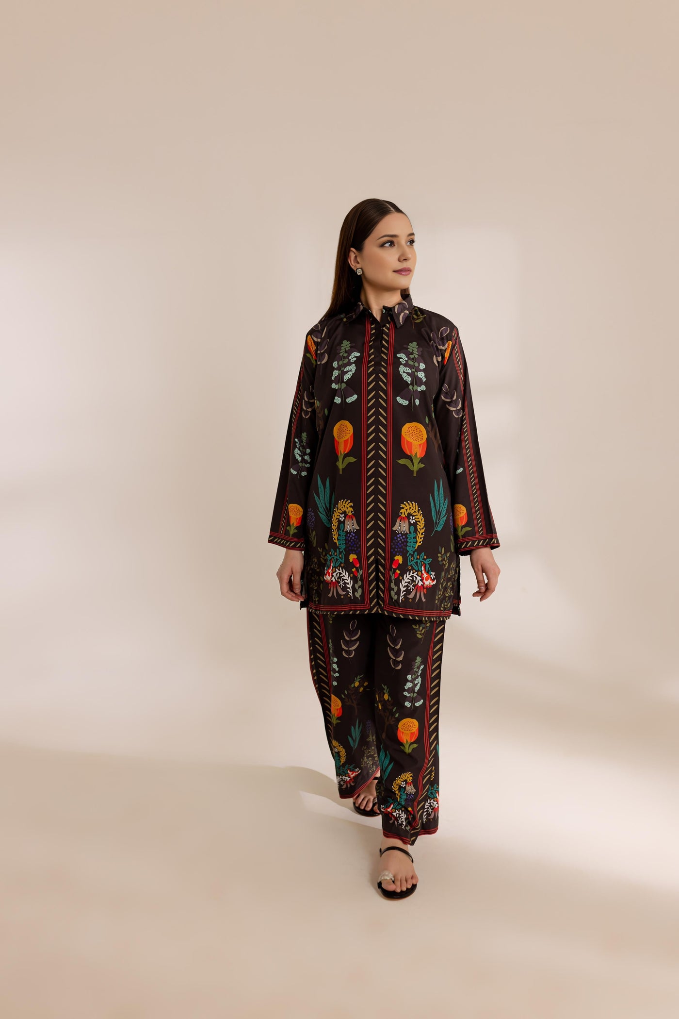 Printed Co-Ord Set (Pret) - 114