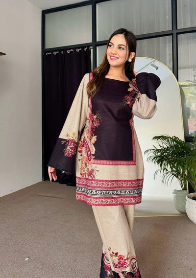 Printed Co-Ord Set (Pret) - 1020
