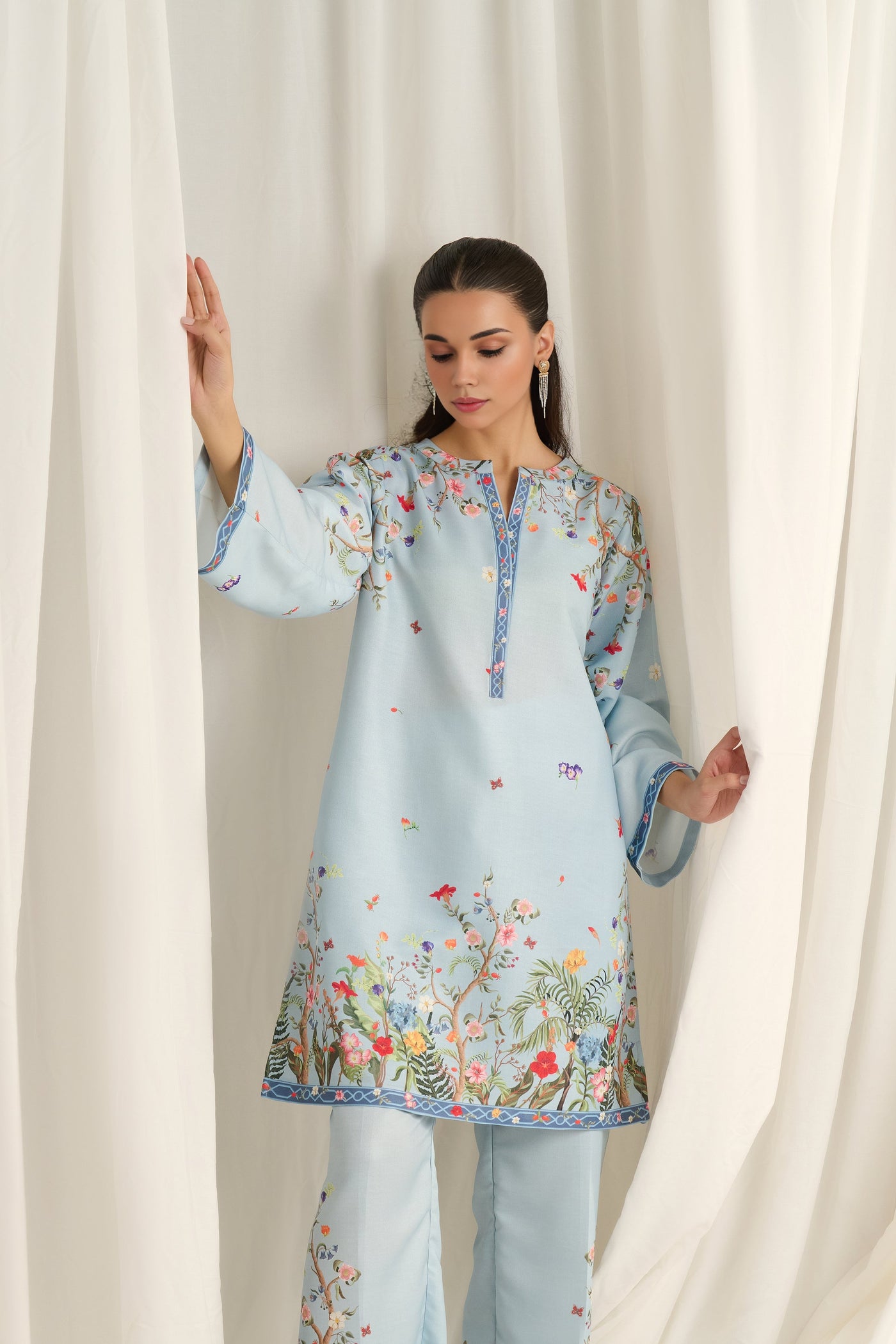 Printed Co-Ord Set (Pret) - 705