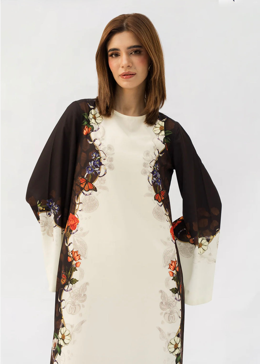 Silk Printed Co-Ord Set (Pret) - S004