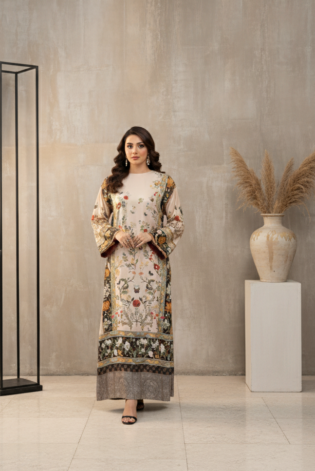 Printed Co-Ord Set (Pret) - L016