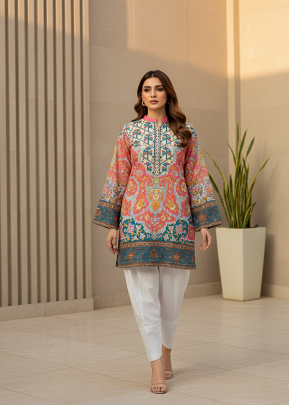 Printed Co-Ord Set (Pret) - 2030