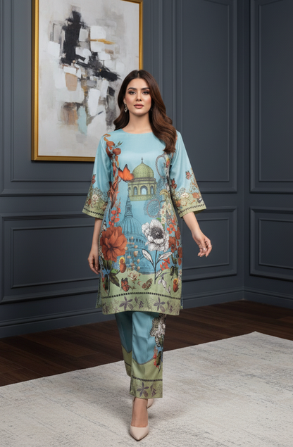 Winter Co-Ord Set (Pret) - 2040