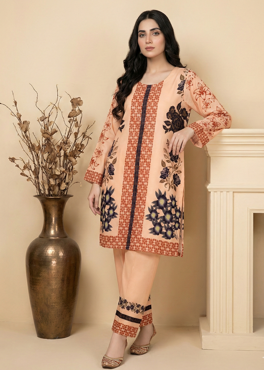 Printed Co-Ord Set (Pret) - 3050