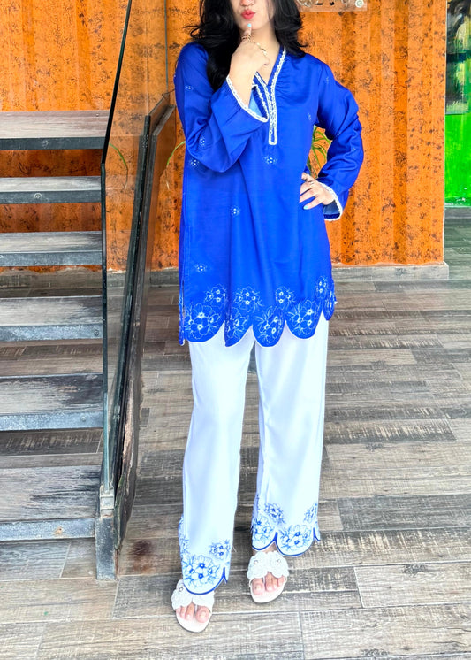 Printed Co-Ord Set (Pret) - 5025