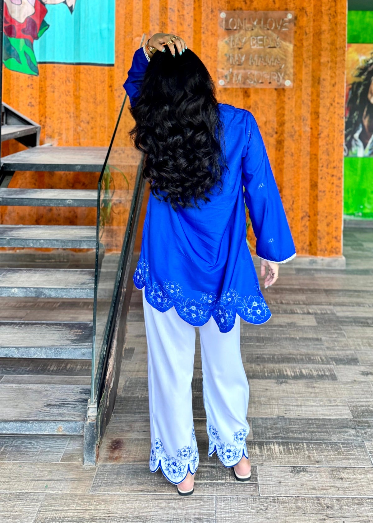 Printed Co-Ord Set (Pret) - 5025