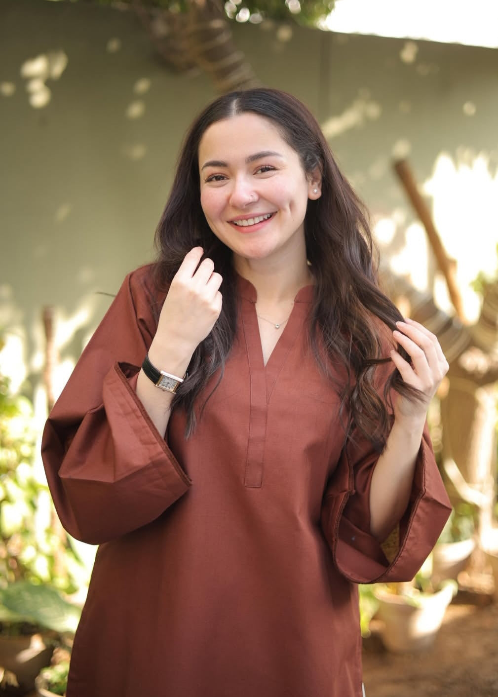 Solid Co-Ord Set (Pret) - Rust