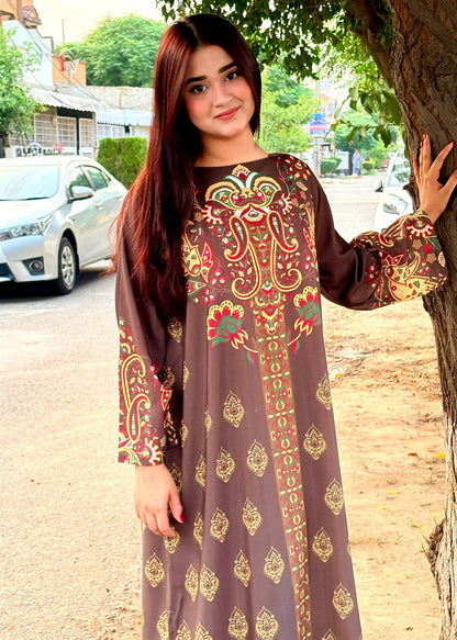 Printed Co-Ord Set (Pret) - K003