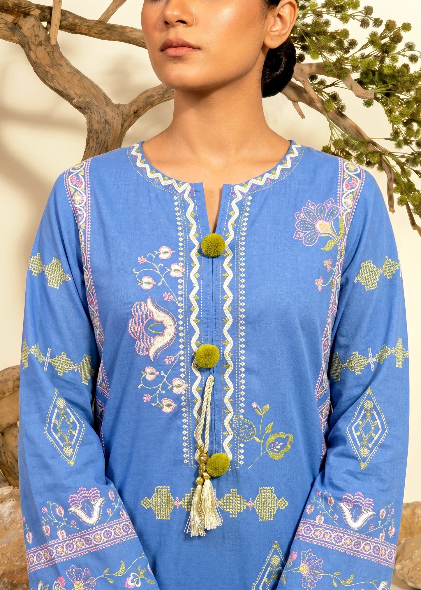 Printed Co-Ord Set (Pret) - L048