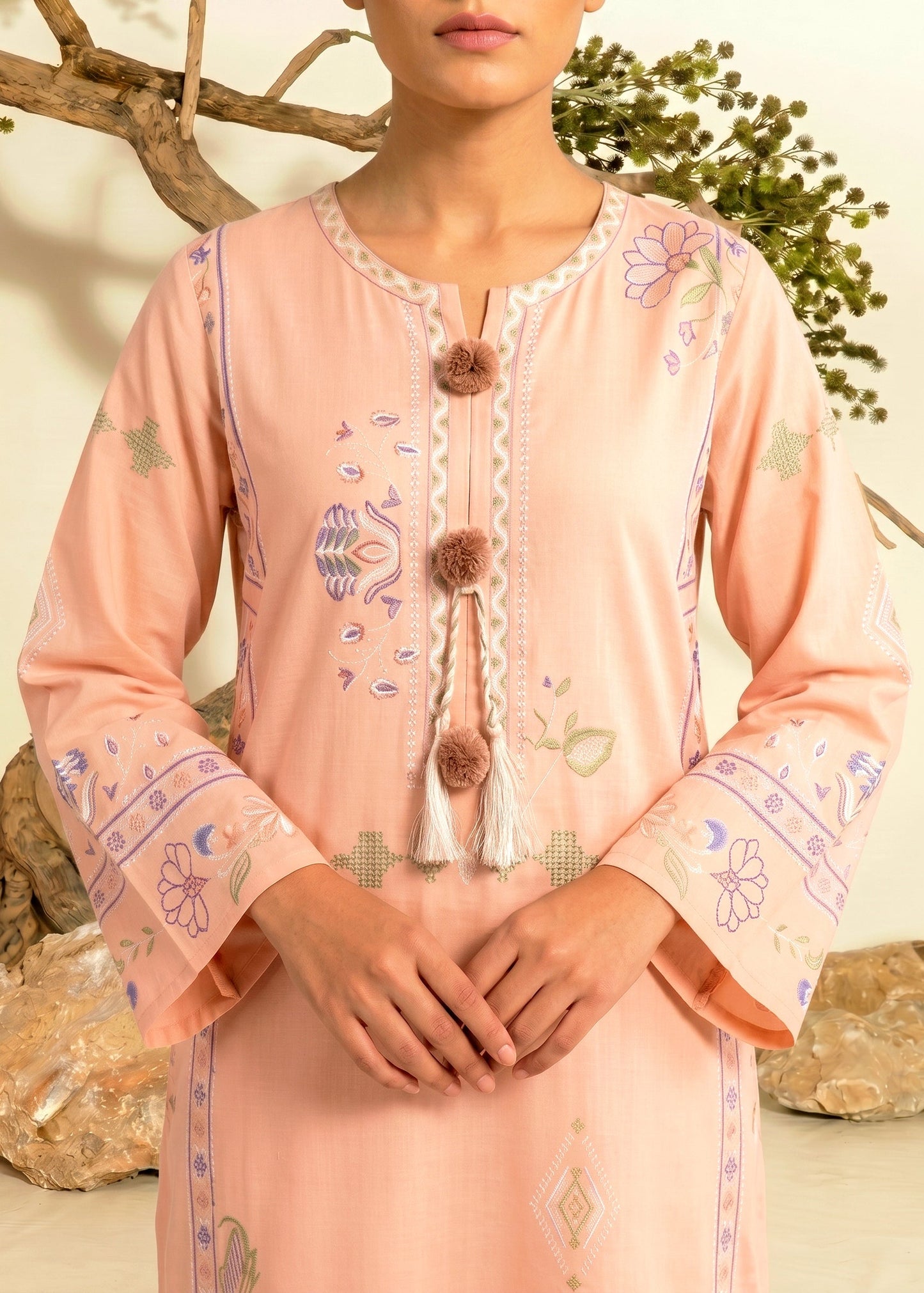 Printed Co-Ord Set (Pret) - L049