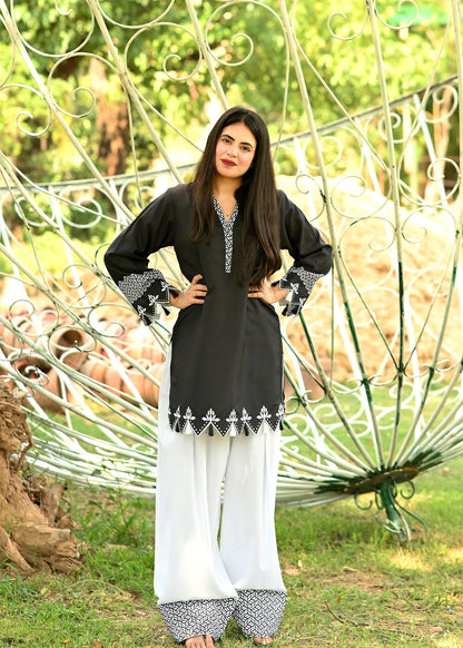 Printed Co-Ord Set (Pret) - 5021