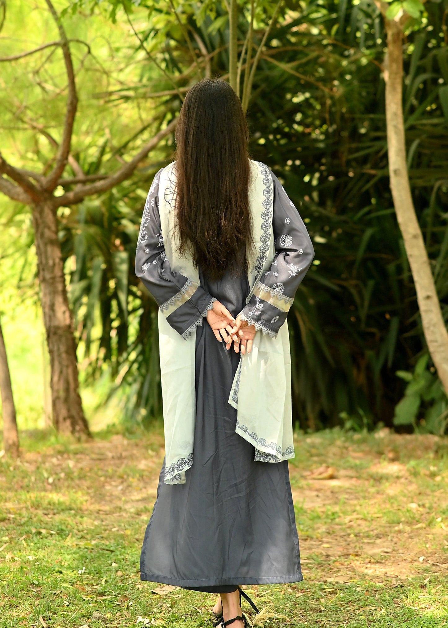 3PC Printed Stitched Suit - SL003