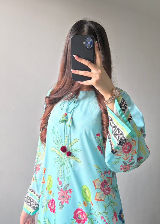 Printed Co-Ord Set (Pret) - L030