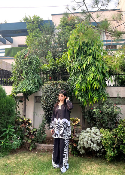 Printed Co-Ord Set (Pret) - 5023