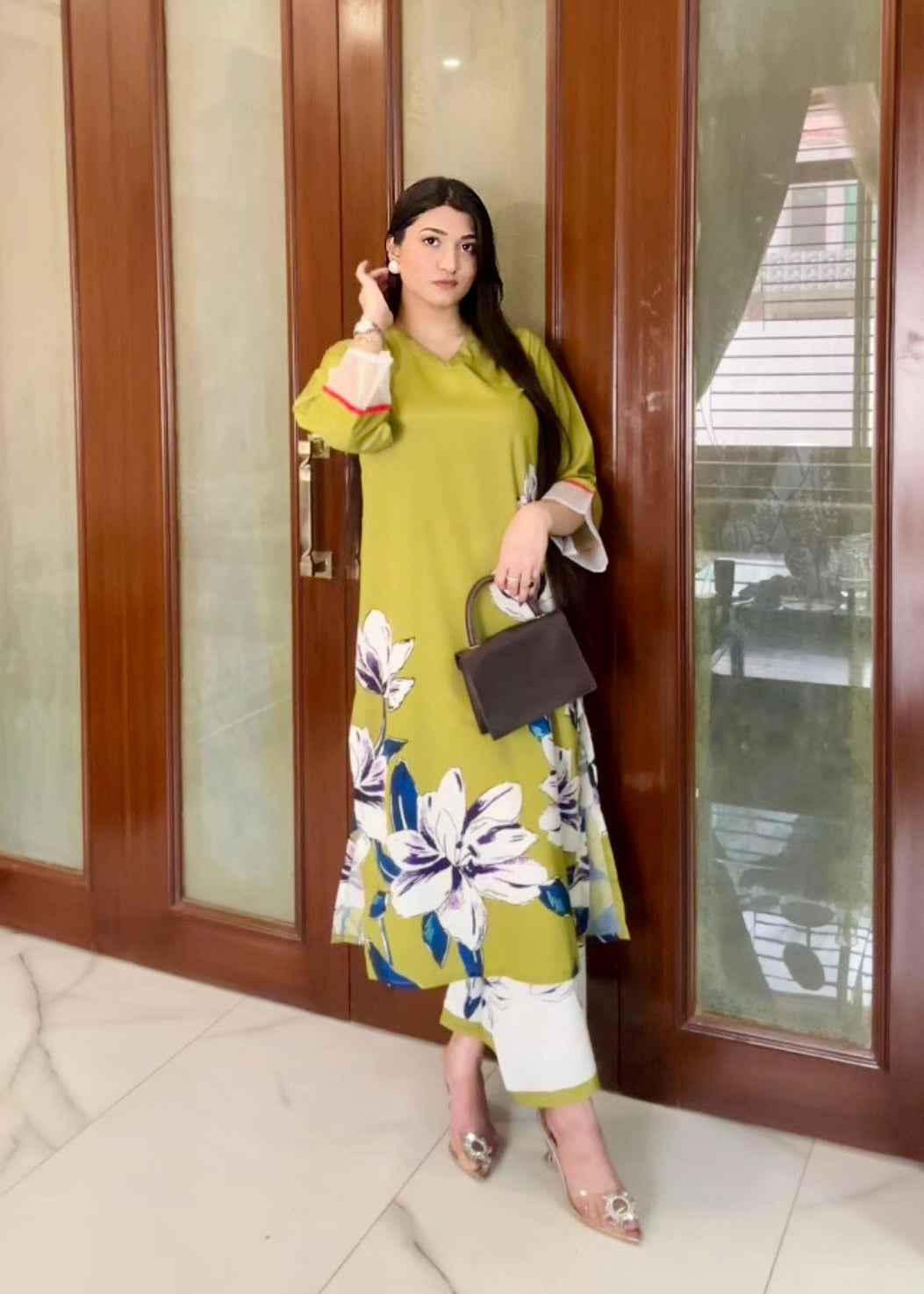Printed Co-Ord Set (Pret) - L026