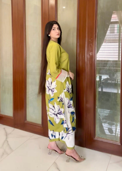 Printed Co-Ord Set (Pret) - L026