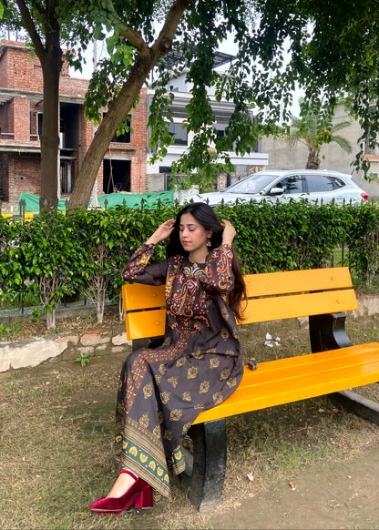 Printed Co-Ord Set (Pret) - K003