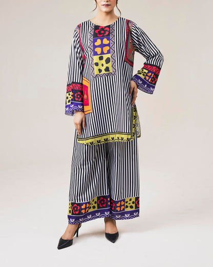 Printed Co-Ord Set (Pret) - 1012