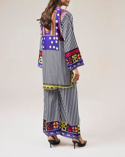 Printed Co-Ord Set (Pret) - 1012