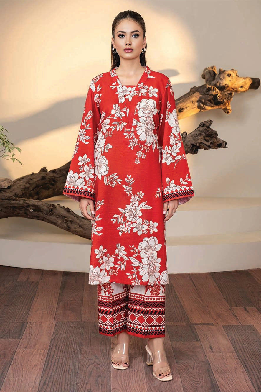 Printed Co-Ord Set (Pret) - 1040