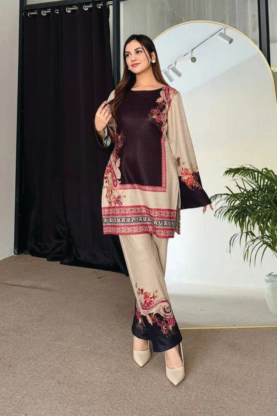 Printed Co-Ord Set (Pret) - 1020