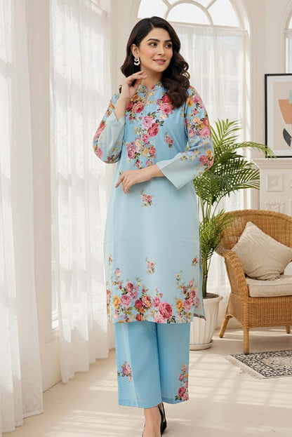 Printed Co-Ord Set (Pret) - 1177