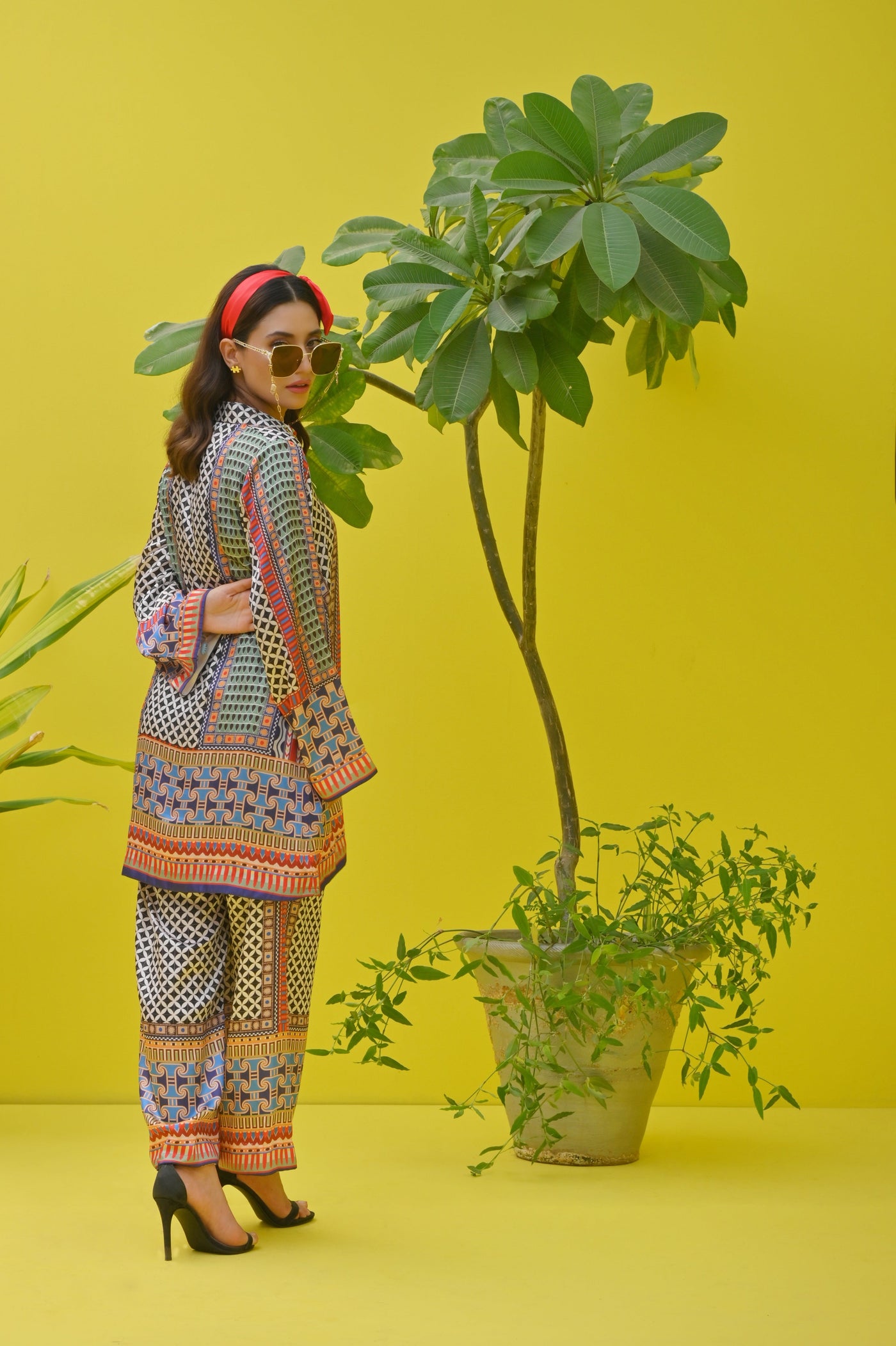 Printed Co-Ord Set (Pret) - 302
