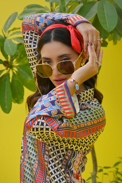 Printed Co-Ord Set (Pret) - 302