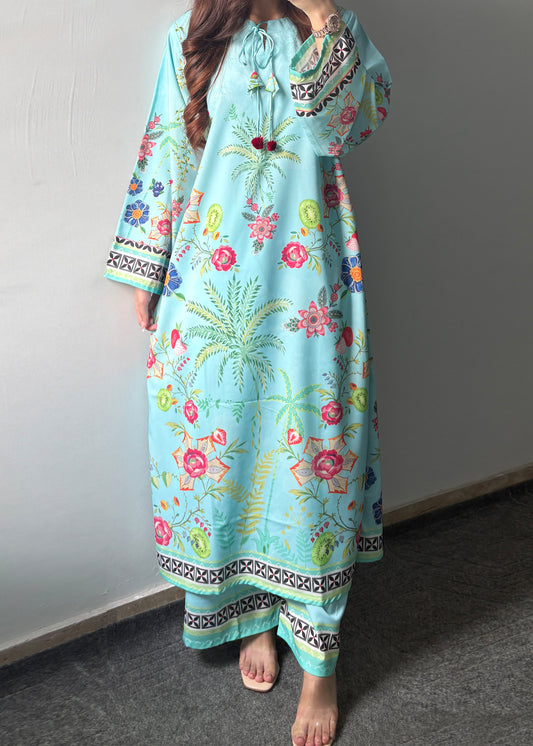 Printed Co-Ord Set (Pret) - L030