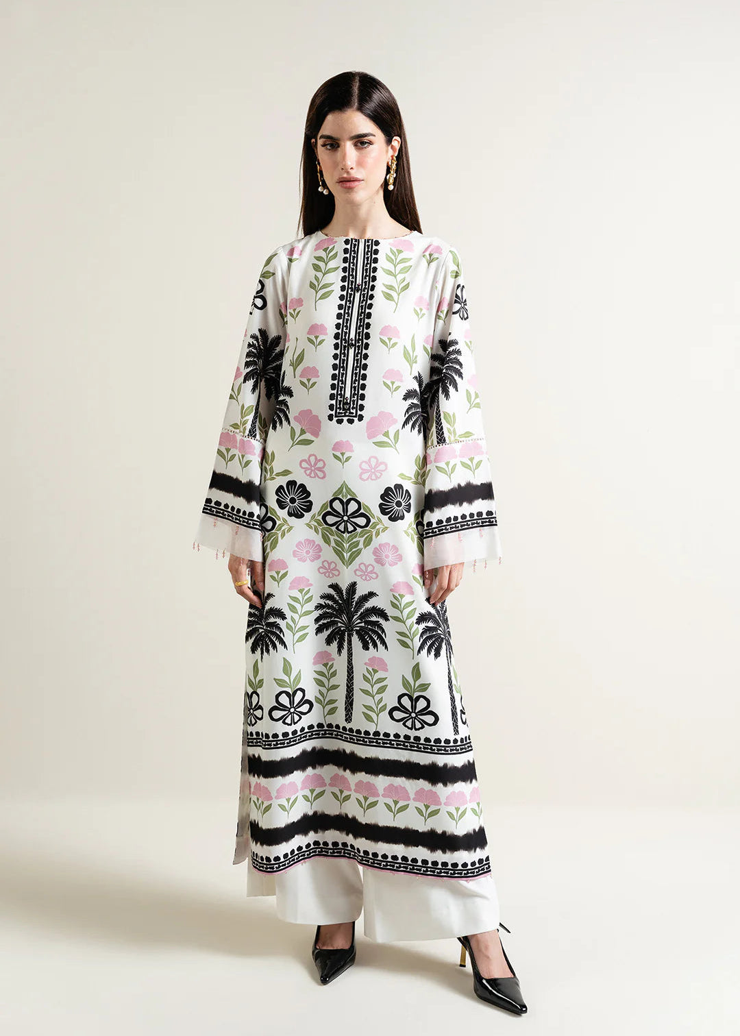 Printed Co-Ord Set (Pret) - L041