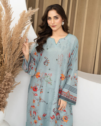 Silk Winter Co-Ord Set (Pret) - S002