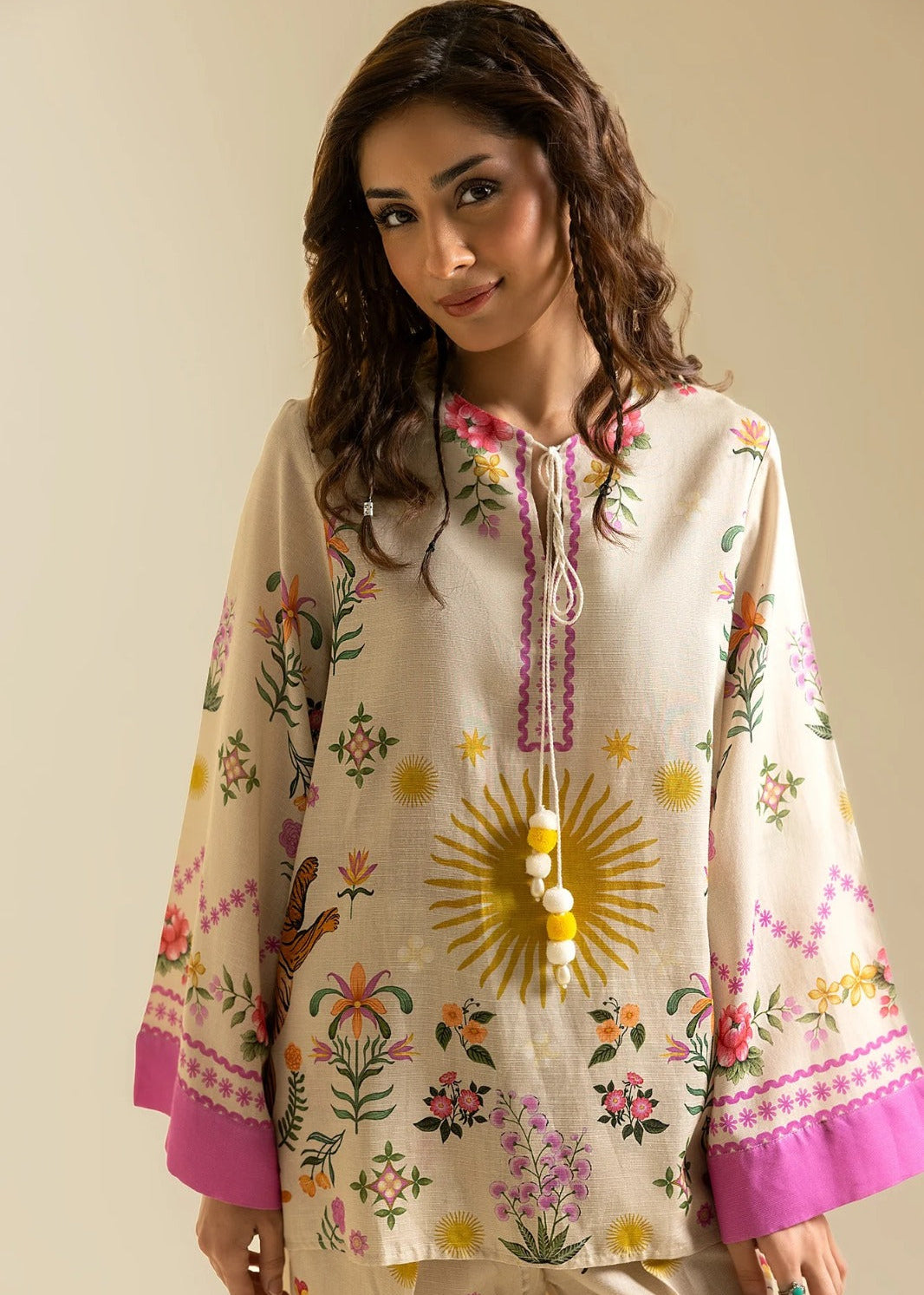 Printed Co-Ord Set (Pret) - 5026