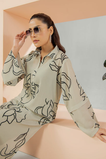 Printed Co-Ord Set (Pret) - L014