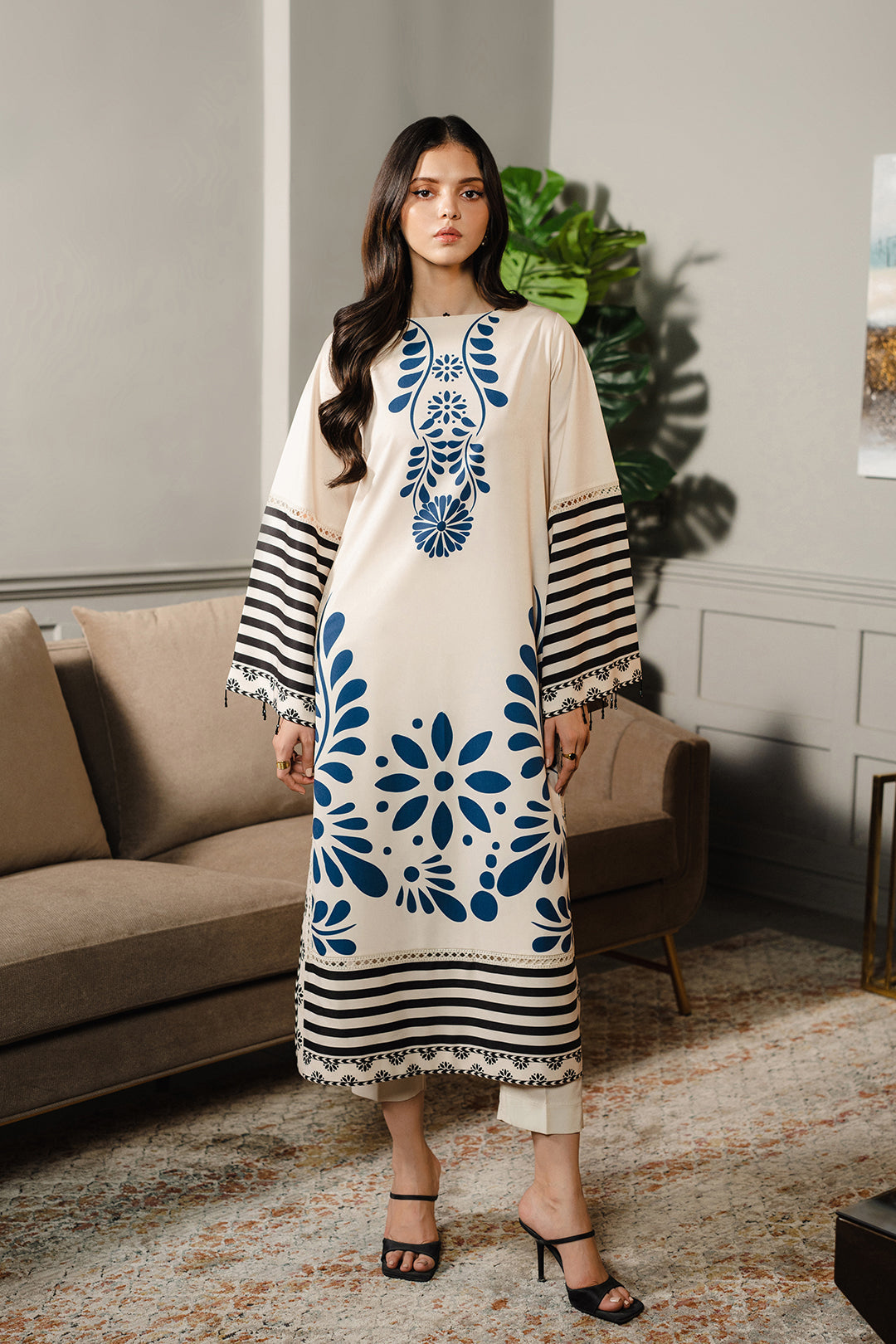 Printed Co-Ord Set (Pret) - L015