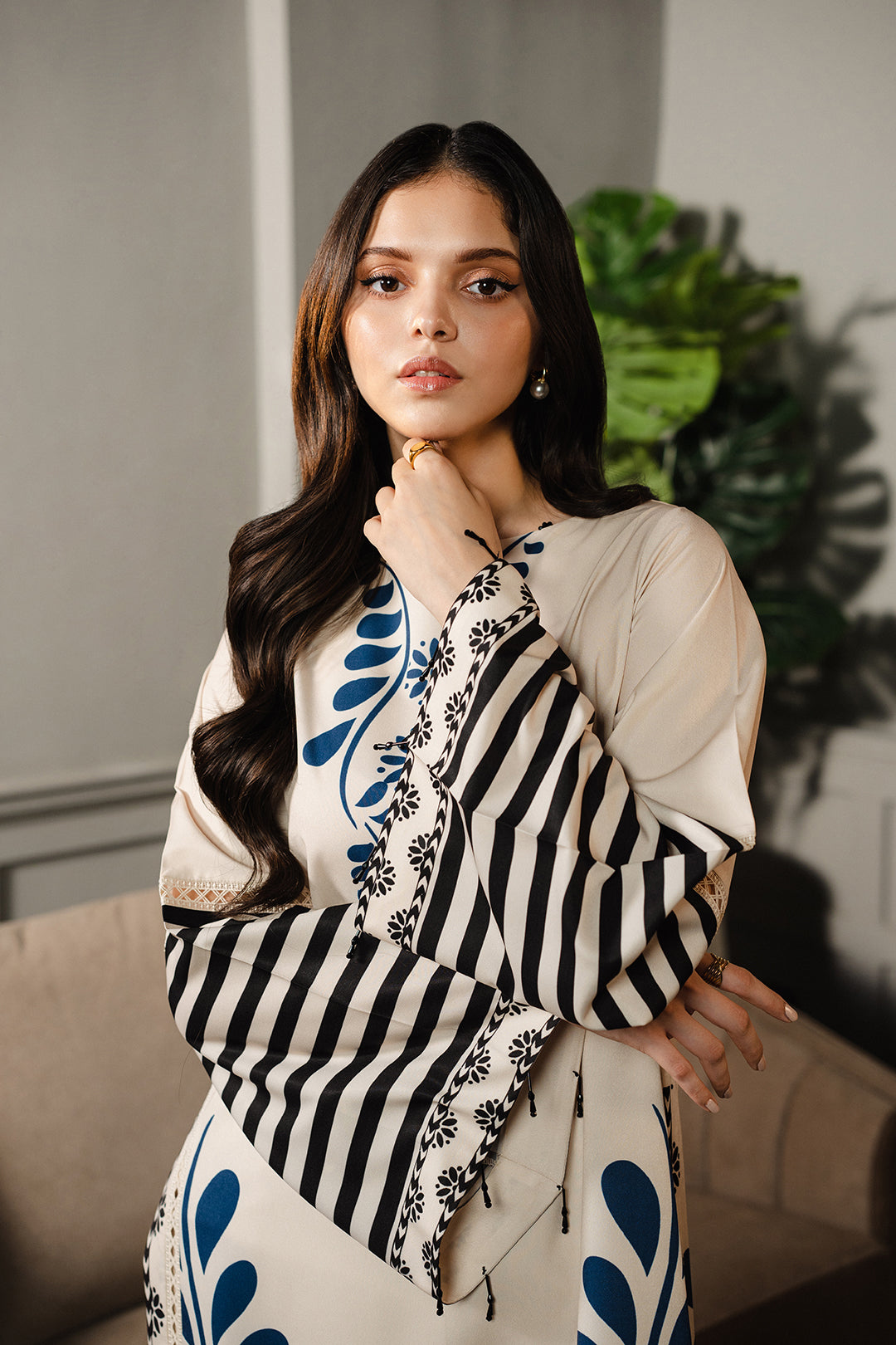 Printed Co-Ord Set (Pret) - L015