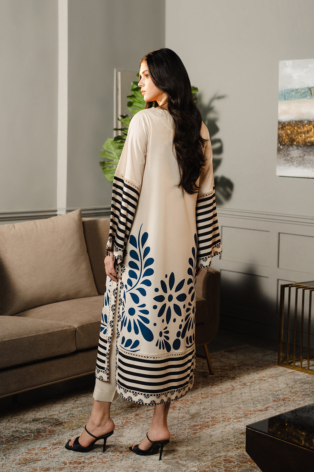 Printed Co-Ord Set (Pret) - L015