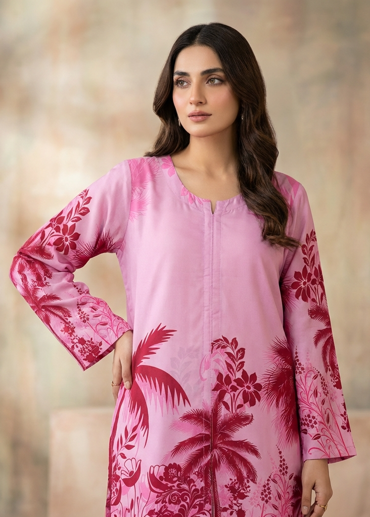 Printed Co-Ord Set (Pret) - 3080