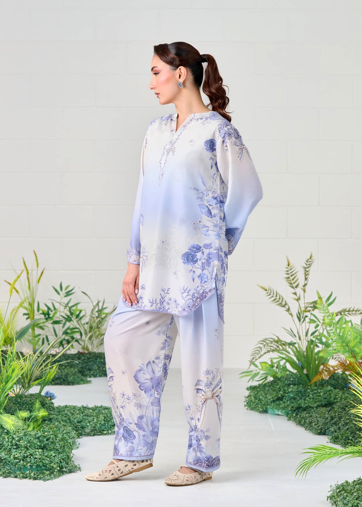 Printed Co-Ord Set (Pret) - 5070