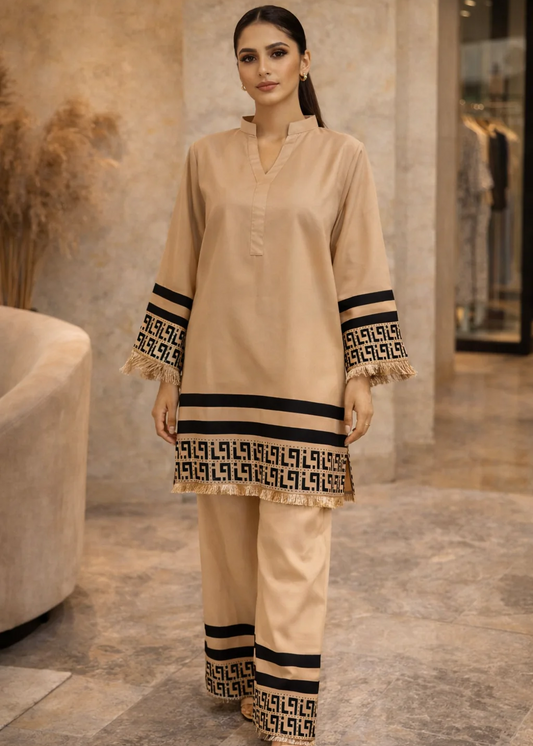 Printed Co-Ord Set (Pret) - 5010