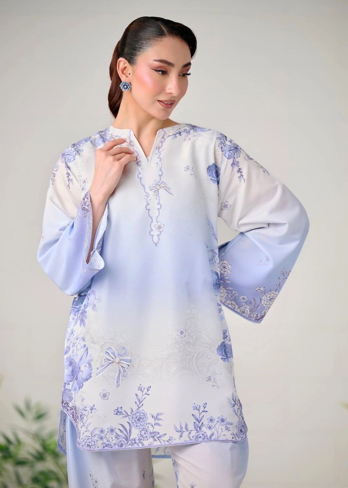Printed Co-Ord Set (Pret) - 5070