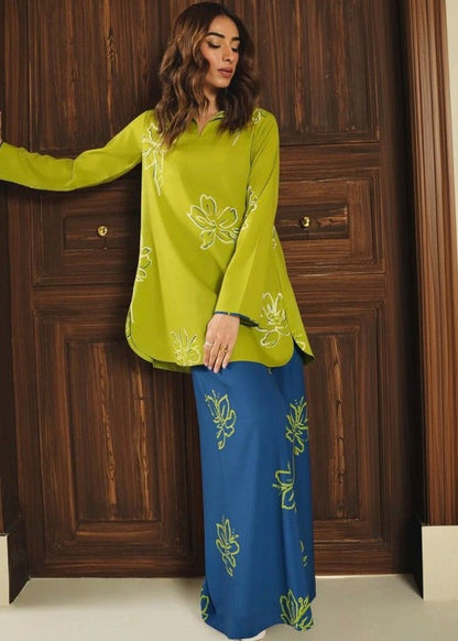 Printed Co-Ord Set (Pret) - 4050