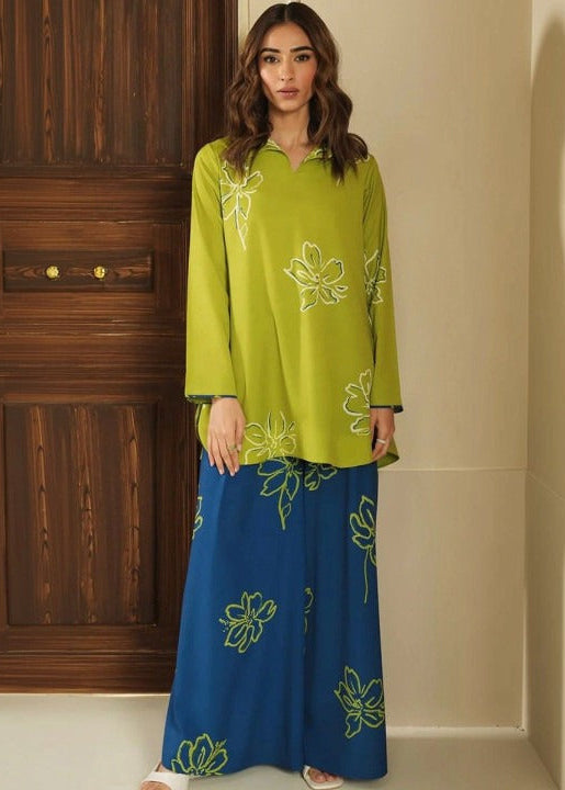 Printed Co-Ord Set (Pret) - 4050