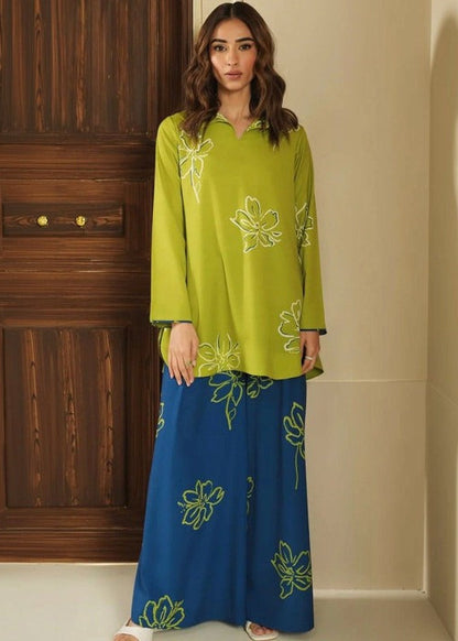 Printed Co-Ord Set (Pret) - 4050